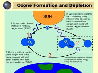 Ozone Formation and Depletion
 