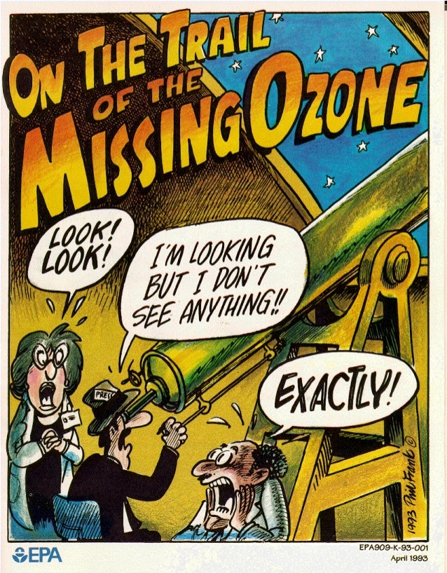 Resultado de imagen de ON THE TRAIL OF THE MISSING OZONE