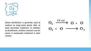 Ozone in wastewater treatment | PPTX