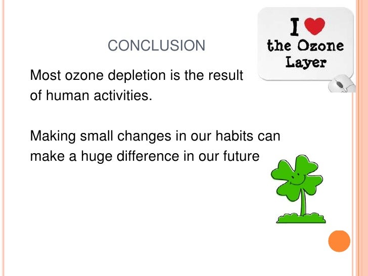 Ozone layer depletion essay picture