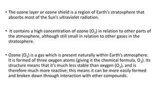 Ozone layer depletion | PPTX