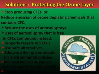 Ozone layer depletion xom | PPT