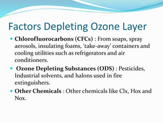 Ozone layer preservation | PPTX