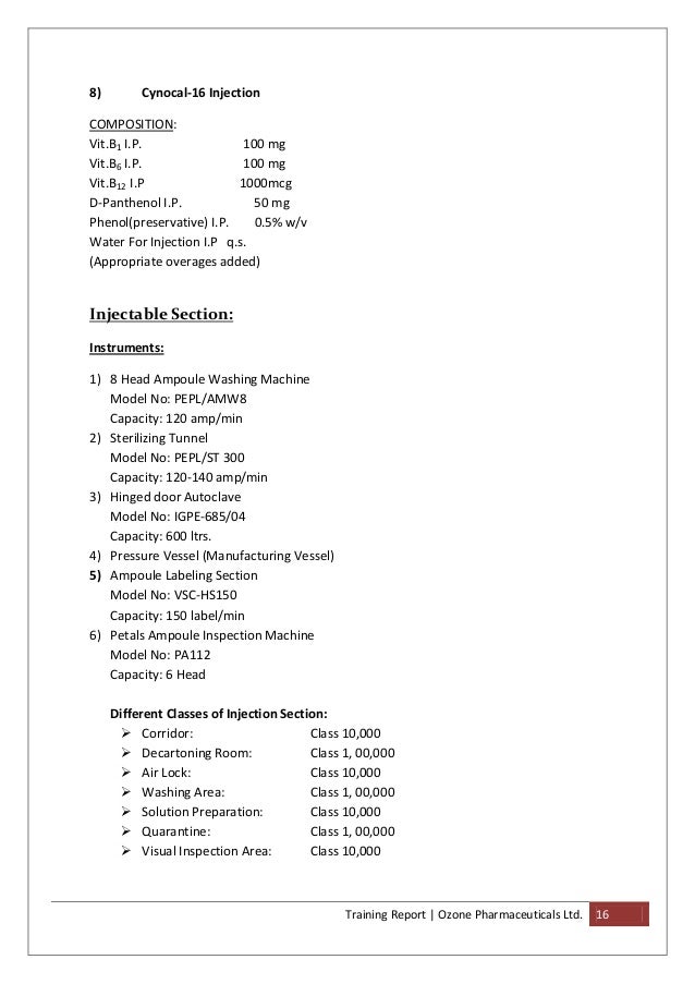 paracetamol 400 Industrial Report: Training Ozone pharmaceuticals paracetamol 400 Industrial Report: Training Ozone pharmaceuticals