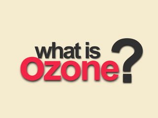 what is ozone