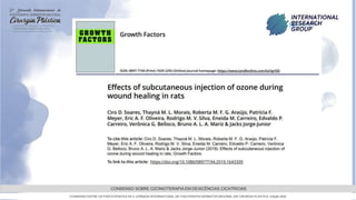 GRAMADO,AGOSTOde 2022
CONSENSO SOBRE OZONIOTERAPIA EM DEISCÊNCIAS CICATRICIAS
CONSENSO ENTRE OS PARTICIPANTES DA 5 JORNADA INTERNACIONAL DE FISIOTERAPIA DERMATOFUNCIONAL EM CIRURGIA PLASTICA, Edição 2022
 