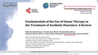 GRAMADO,AGOSTOde 2022
CONSENSO SOBRE OZONIOTERAPIA EM DEISCÊNCIAS CICATRICIAS
CONSENSO ENTRE OS PARTICIPANTES DA 5 JORNADA INTERNACIONAL DE FISIOTERAPIA DERMATOFUNCIONAL EM CIRURGIA PLASTICA, Edição 2022
 