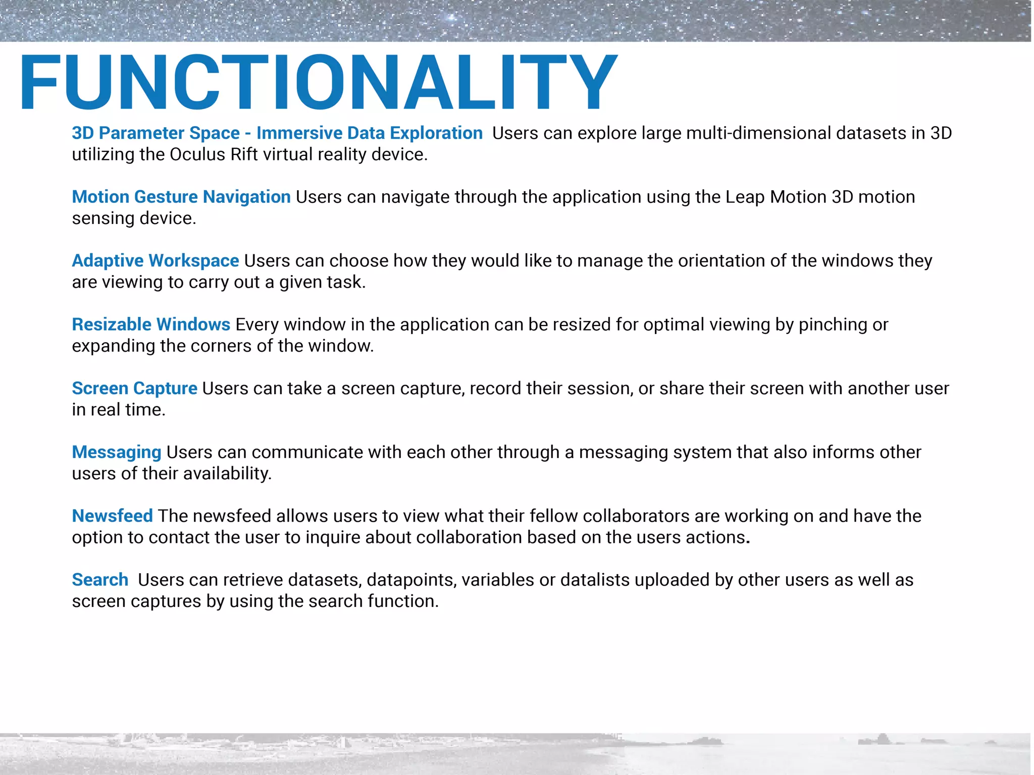 Immersive 3D Astronomy Visualization Application