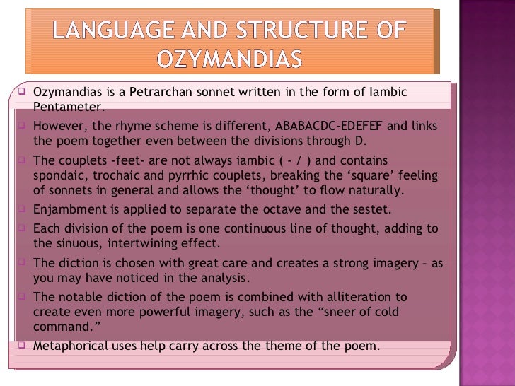 ozymandias poem essay ozymandias poem essay