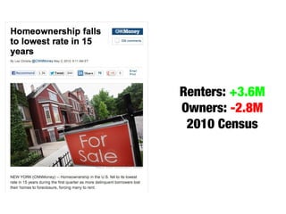 Why Renter Nation is the New Normal
 