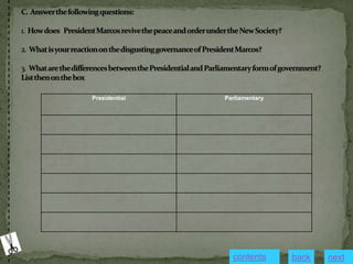 Presidential Parliamentary
contents next
back
 