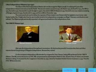 Manuel Osmenia Manuel Roxas
next
back
contents
 