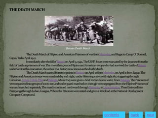 Bataan Death March
contents next
back
 