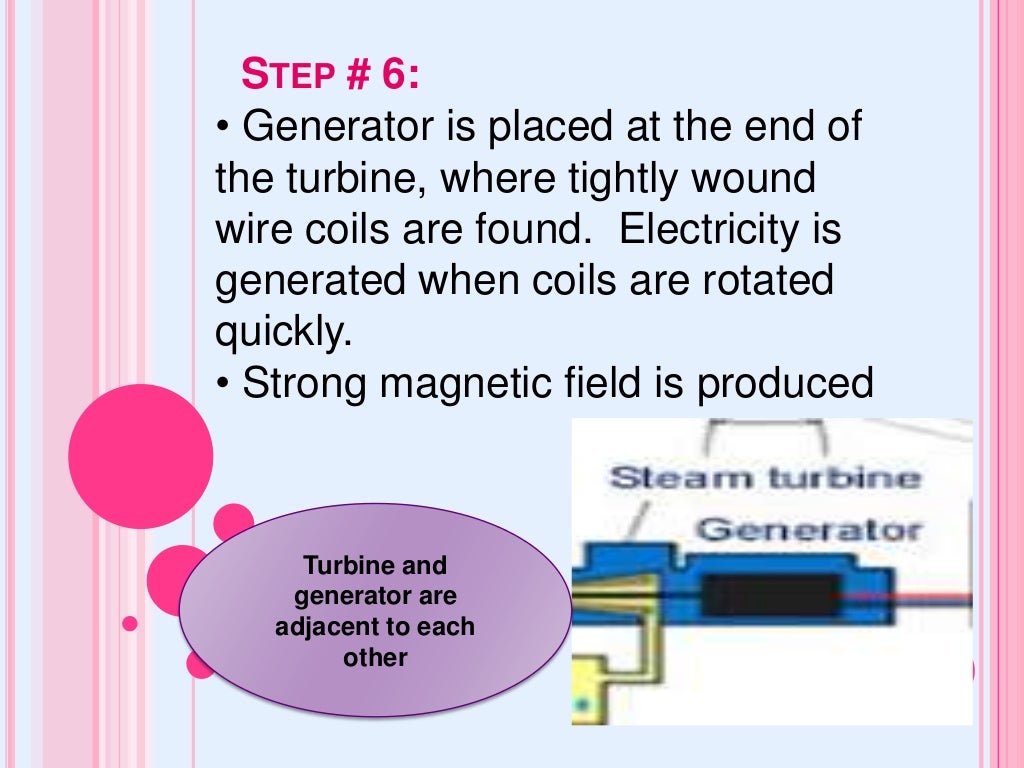 How does coal generate electricity 