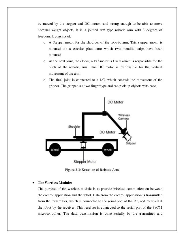 wireless bomb disposal robot