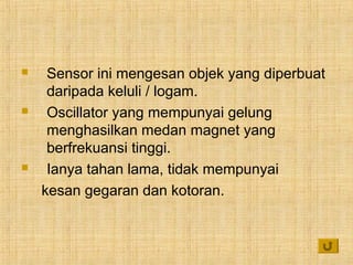 Sensor Mengesan pengenalan sensor | PPT