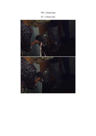 TM→ chispa larga
FC→ chispa corta

 