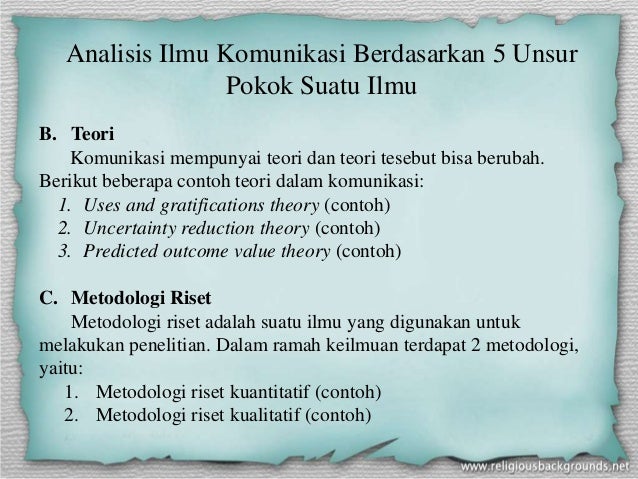 Pengantar Ilmu Komunikasi