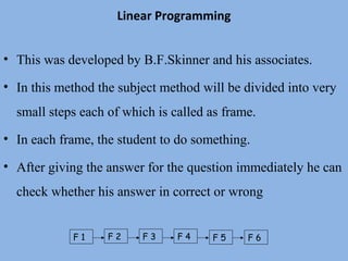 programmed learning | PPT