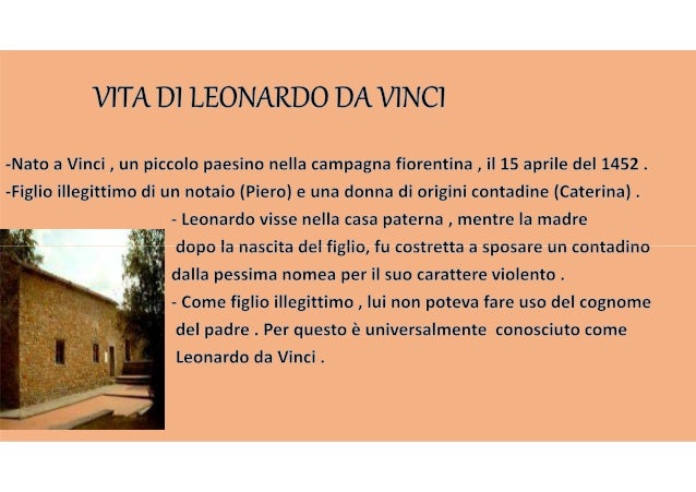 STORIA - La vita di Leonardo da Vinci