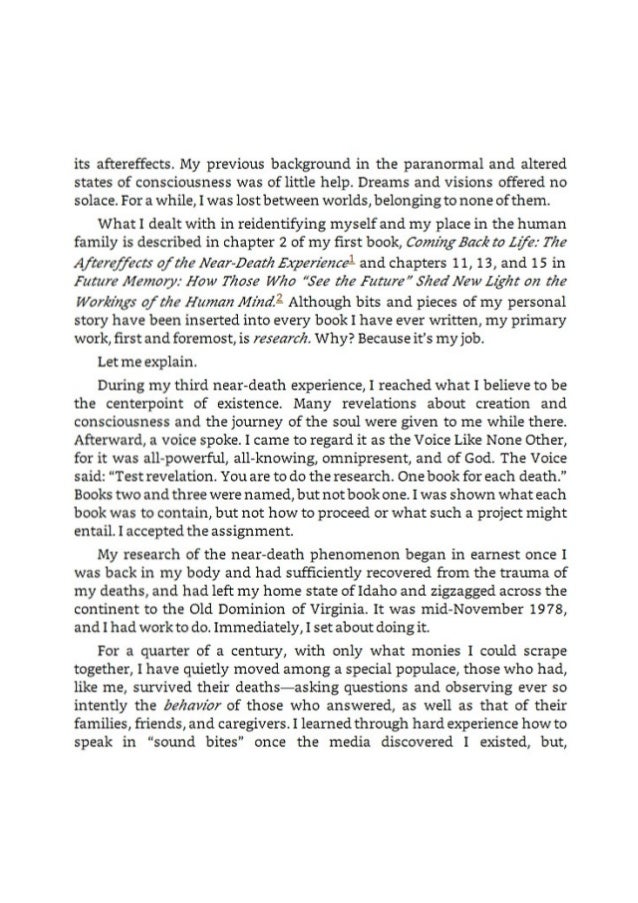 near death experience essay