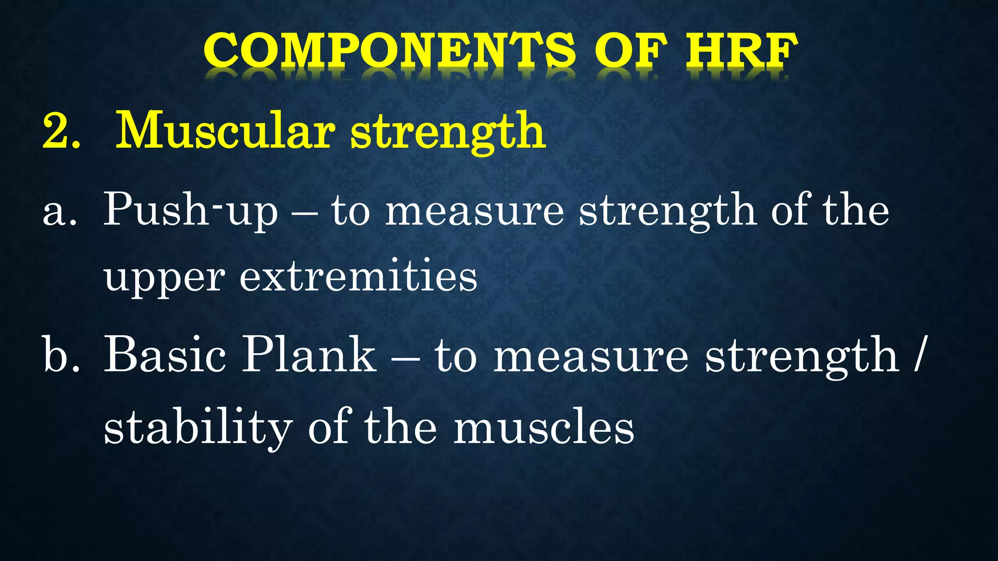 Unit 1: Physical Fitness - MAPEH 8 (Physical Education) | PPTX