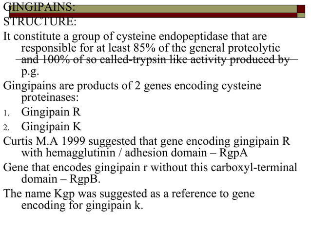 Porphyromonas gingivalis - Dr Harshavardhan Patwal | PPT