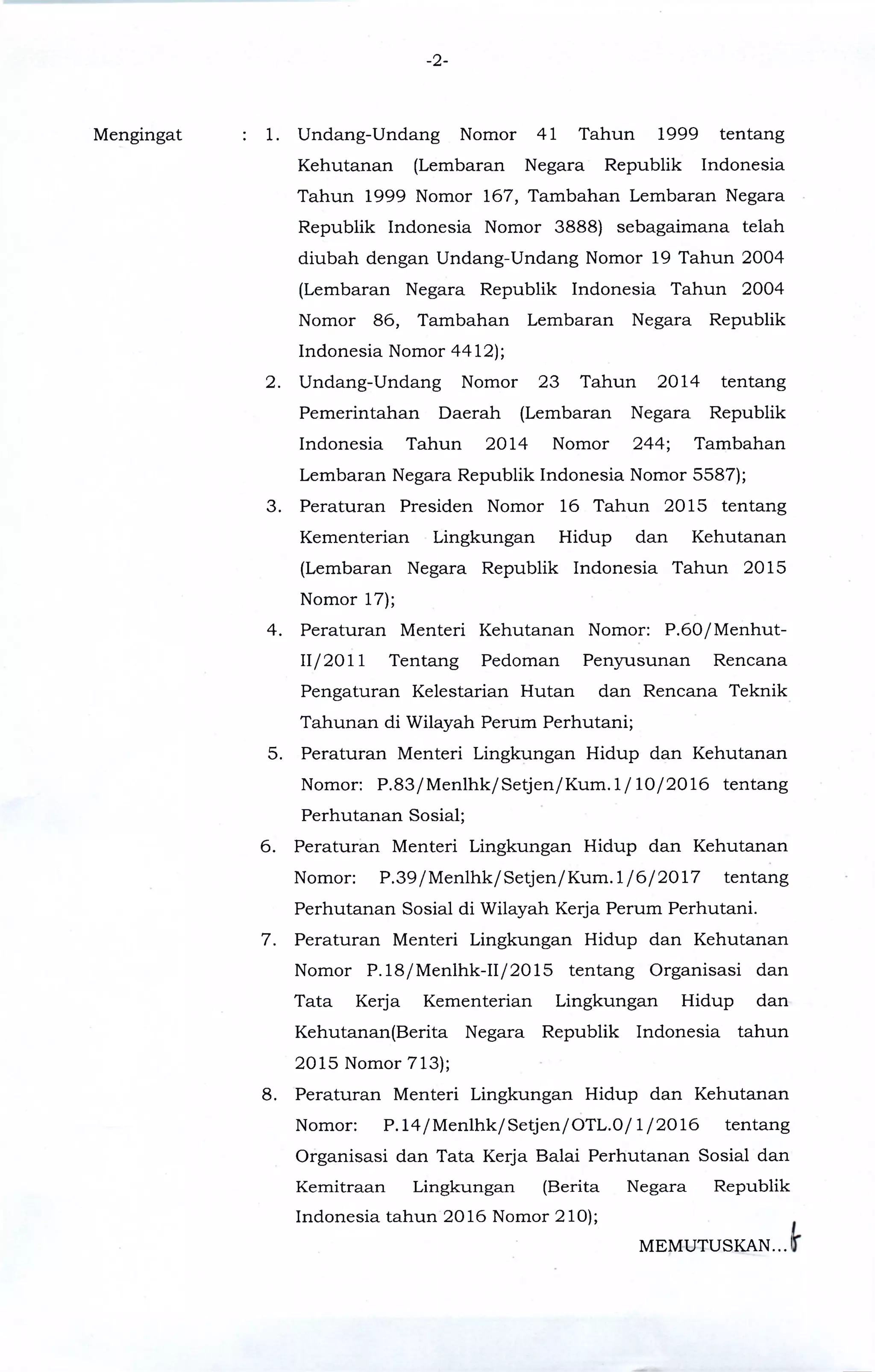 Peraturan Direktur Jenderal Pskl Nomor 8 Tahun 2017 Tentang Pedoman