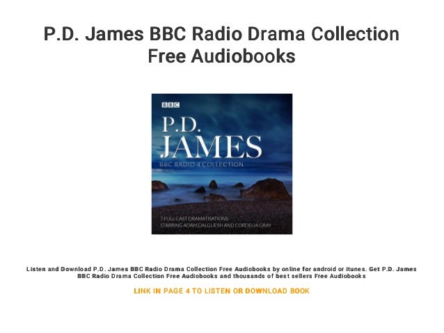 P D James c Radio Drama Collection Free Audiobooks P D James c Radio Drama Collection Free Audiobooks
