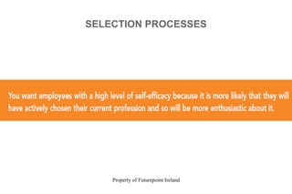 Property of Futurepoint Ireland
SELECTION PROCESSES
 