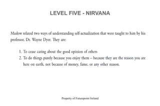 Property of Futurepoint Ireland
LEVEL FIVE - NIRVANA
 