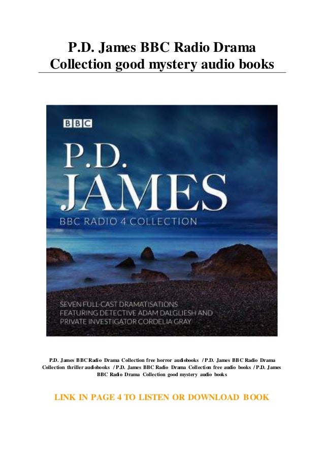 P D James c Radio Drama Collection Good Mystery Audio Books P D James c Radio Drama Collection Good Mystery Audio Books