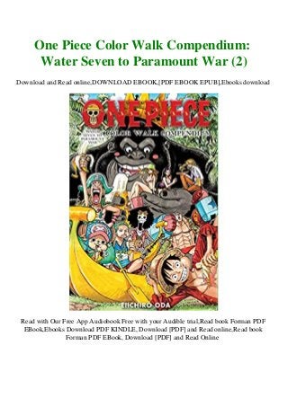 P D F File One Piece Color Walk Compendium Water Seven To Paramoun