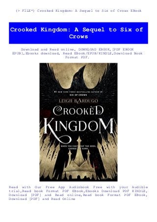 Still Life With Crows PDF Free Download