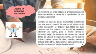 ¿QUÉ ES UN
DEDUCTIVO
VINCULADO?
 