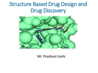 Structure Based Drug Design and
Drug Discovery
Mr. Prashant Joshi
 