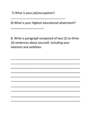 Pis Examples ALS P.I.S. | DOCX