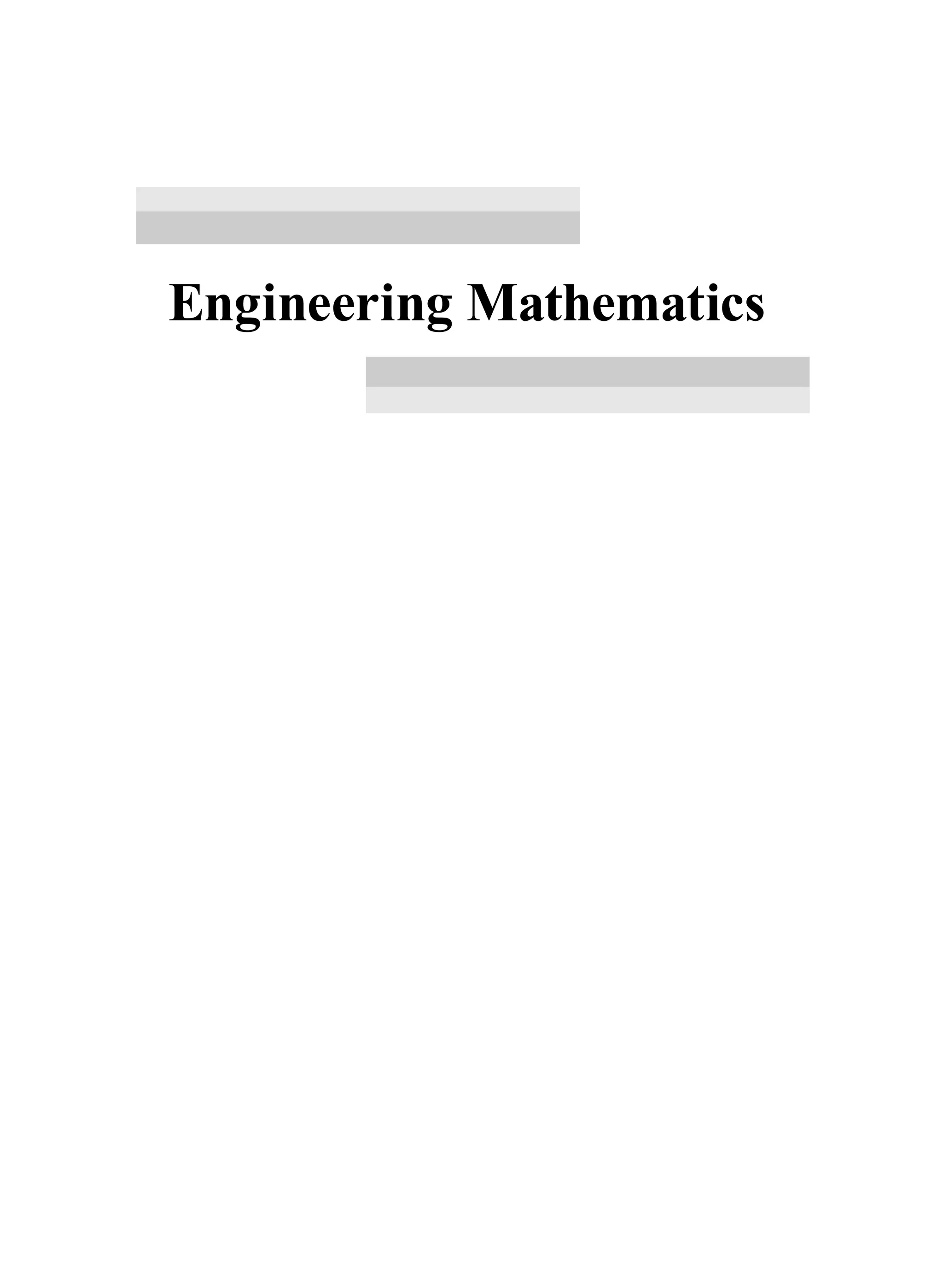 Engineering Mathematics
A01_ENGINEERING_MATHEMATICS-I _FM - (Reprint).indd 35 3/2/2017 6:17:56 PM
 