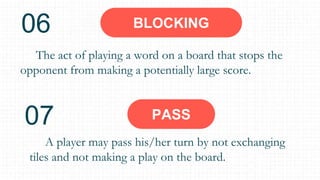 An Indoor Recreational Activity: Scrabble | PPTX
