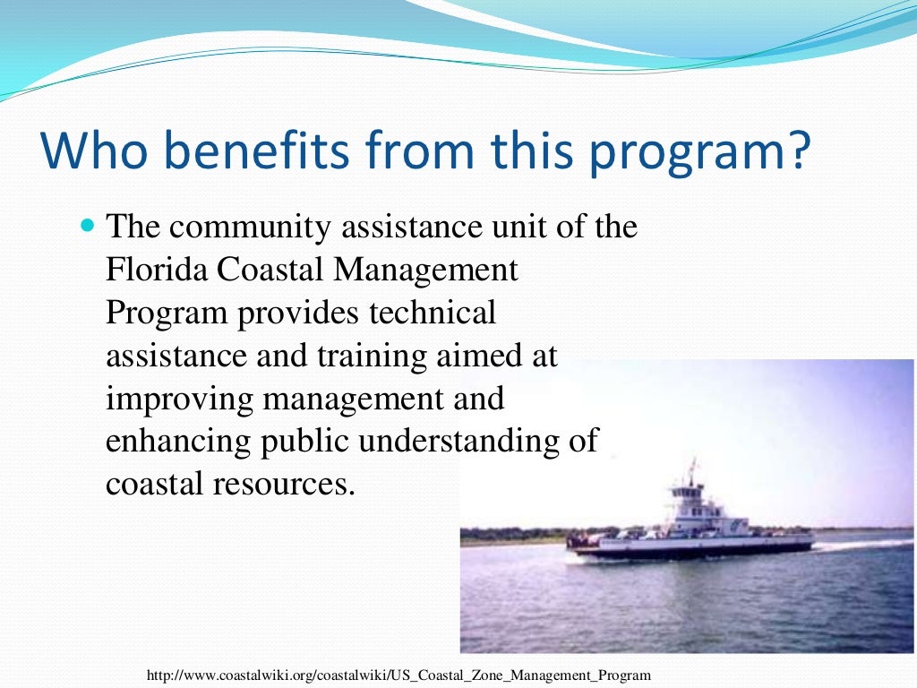 Coastal Zone Management program