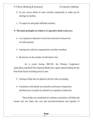 Contain Co Operative Bank Form.pdf P 3619--co-operative-banking-project | PDF