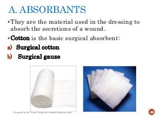 Surgical dressings & bandages.pptx