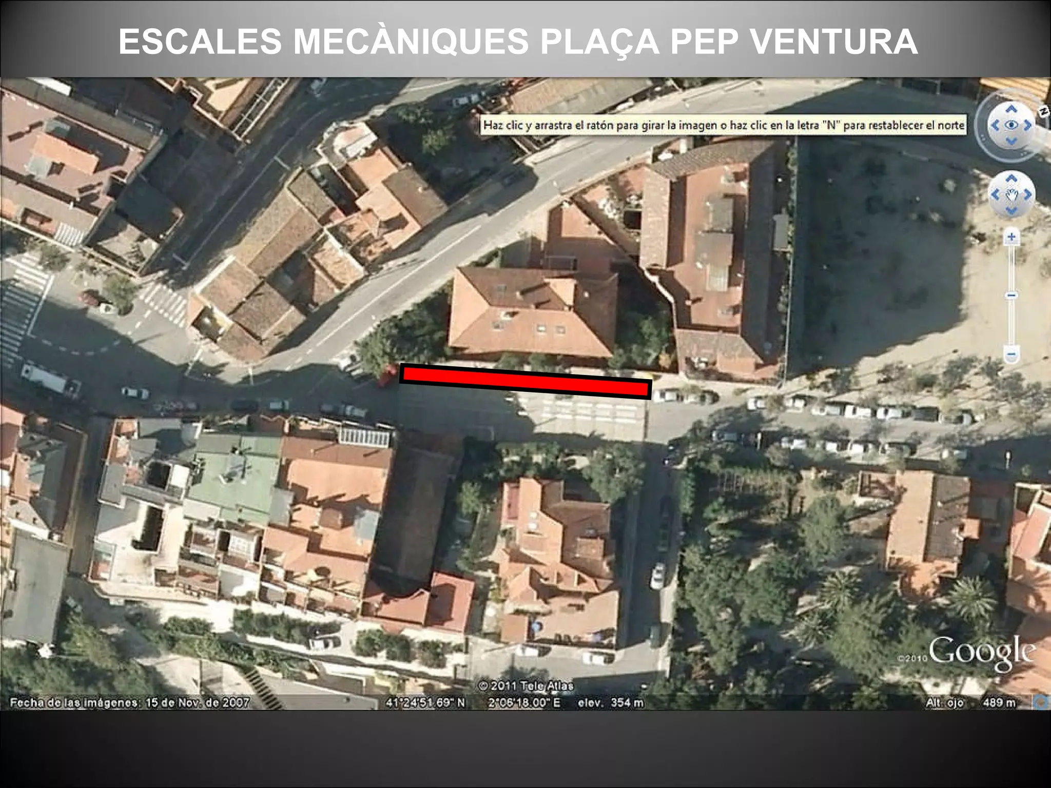 ESCALES MECÀNIQUES PLAÇA PEP VENTURA 
