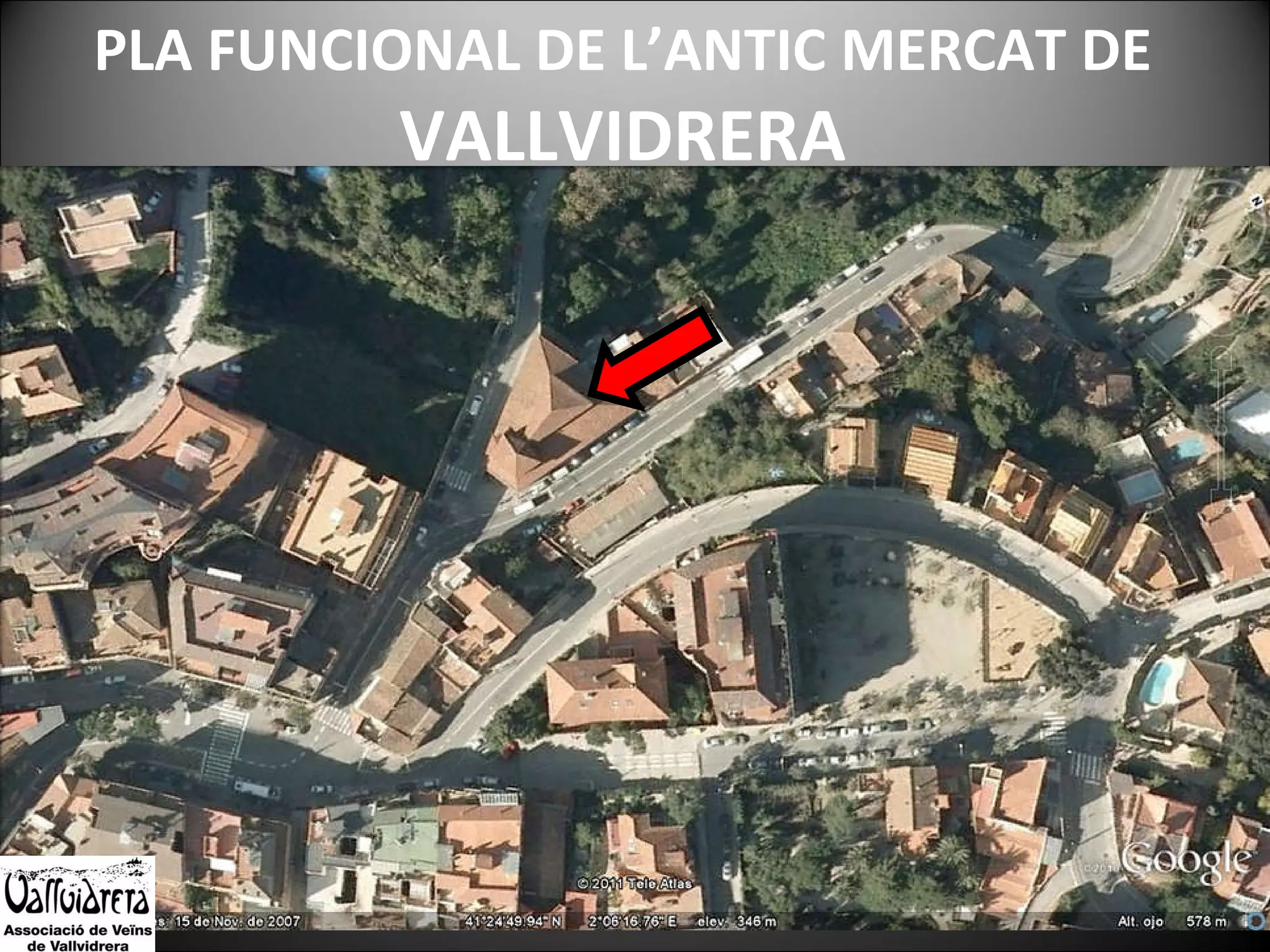 PLA FUNCIONAL DE L’ANTIC MERCAT DE  VALLVIDRERA 