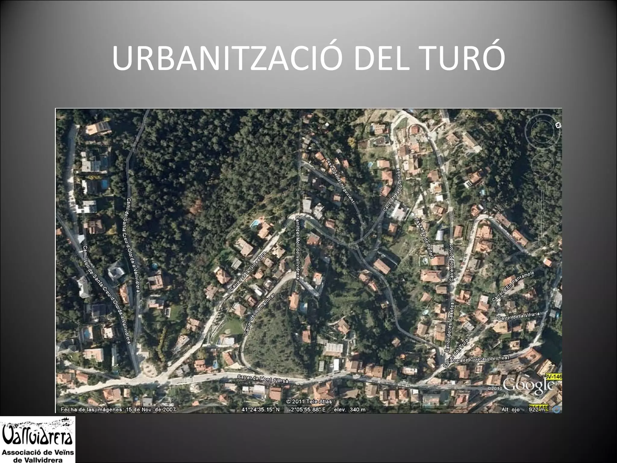 URBANITZACIÓ DEL TURÓ 