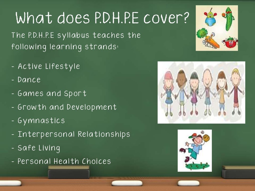P.d.h.p.e in primary schools