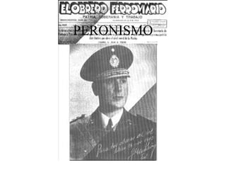PERONISMO PROF. RICARDO H. DUSSET 