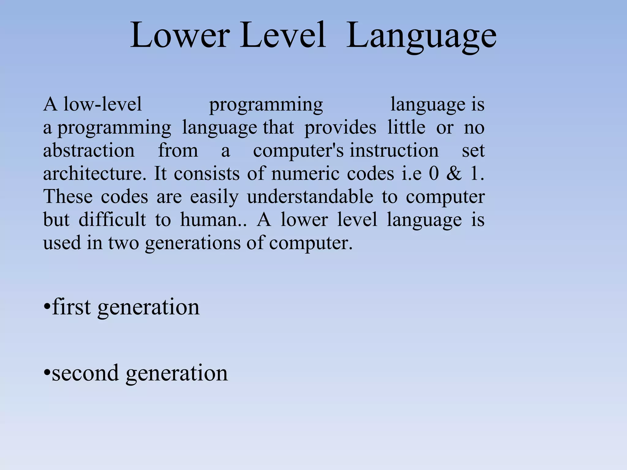 Computer Languages....ppt