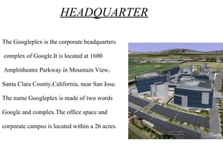 Presentation On Google(ppt) | PPT