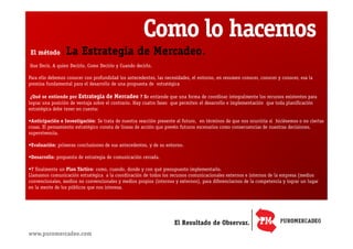 Puro Mercadeo, Consultora de Comunicación y Marketing